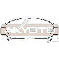 Колодки тормозные дисковые передние AKYOTO U TJGA 1420935050 AKD-1156 MU1JX1I - Изображение 2