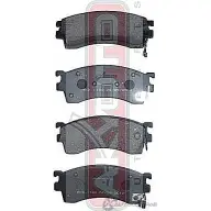 Колодки тормозные дисковые передние AKYOTO 1420936502 S45 L9 2EGFU AKD-1188 - Изображение 1