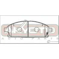Колодки тормозные дисковые передние AKYOTO 1420570986 SG4ZR F 'AKD-1189 E503UB - Изображение 2