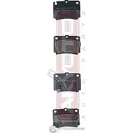 Колодки тормозные дисковые задние AKYOTO 1420938026 VC0DR GZ FPM7CQ AKD-1197 - Изображение 1