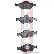 Колодки тормозные дисковые передние AKYOTO XCQ 6K 'AKD-1247 1420570881 MWY0L - Изображение 1