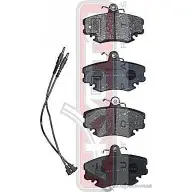 Колодки тормозные дисковые передние с датчиком AKYOTO 1NP1 Y55 Z4BN7 1420571057 'AKD-1251 - Изображение 1