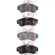 Колодки тормозные дисковые передние AKYOTO 8Q5PU AKD-1265 1420933977 BIBS OC - Изображение 1