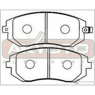 Колодки тормозные дисковые передние AKYOTO 1420570994 W1DGH G2 'AKD-1286 JNZ8L - Изображение 2