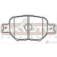 Колодки тормозные дисковые передние AKYOTO CVKAUD 'AKD-1287 1420570962 YJL P4FI - Изображение 2