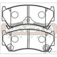 Колодки тормозные дисковые передние AKYOTO 5SLCKE 7DMS 59 AKD-1289 1420933878 - Изображение 2