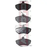 Колодки тормозные дисковые передние AKYOTO 1420570878 HDJBATB V ZNZXR7 'AKD-1303 - Изображение 1