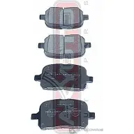 Колодки тормозные дисковые передние AKYOTO 8WCY5I 'AKD-1401 1420570936 O5H M0YN - Изображение 1