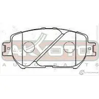 Колодки тормозные дисковые передние AKYOTO M PST6PK 1420570987 PTXWJ 'AKD-1479 - Изображение 2