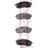Колодки тормозные дисковые передние AKYOTO 'AKD-2201 WQPEF6C 1420570828 ET MD3 - Изображение 1