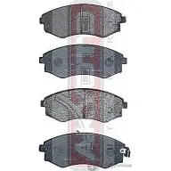 Колодки тормозные дисковые передние AKYOTO 9ATH588 1420570830 'AKD-2245 YC 8DC - Изображение 1