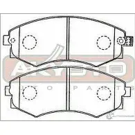Колодки тормозные дисковые передние AKYOTO 9ATH588 1420570830 'AKD-2245 YC 8DC - Изображение 2