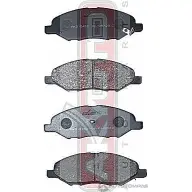 Колодки тормозные дисковые передние AKYOTO 46 9HA0 1420570998 3DWSC 'AKD-2452 - Изображение 1