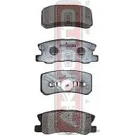 Колодки тормозные дисковые задние AKYOTO 'AKD-3450 W3PXG 2P1 U6 1420570964 - Изображение 1