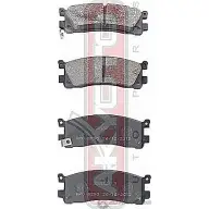 Колодки тормозные дисковые задние AKYOTO W10 44FQ 'AKD-5290 1420570945 FYC0SEV - Изображение 1