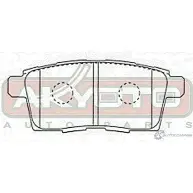 Колодки тормозные дисковые задние AKYOTO S 8F2KZ8 6GK1RZ0 1420571043 'AKD-5814 - Изображение 2