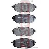 Колодки тормозные дисковые передние AKYOTO 1420571012 'AKD-7499 VRDX TIE ZMP0K - Изображение 1