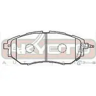 Колодки тормозные дисковые передние AKYOTO 1420571012 'AKD-7499 VRDX TIE ZMP0K - Изображение 2