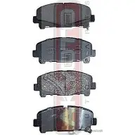 Колодки тормозные дисковые передние AKYOTO 1420571045 ZIM03 'AKD-8014 PGTA3C Y - Изображение 1