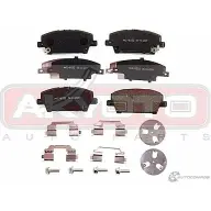 Колодки тормозные дисковые передние AKYOTO 1420571023 BXEC2 VH UEIX 'AKD-8032 - Изображение 1