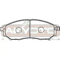 Колодки тормозные дисковые передние AKYOTO 'AKD-EG090 1420571020 LO28MU 0 Q0P3C - Изображение 2