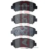 Колодки тормозные дисковые передние AKYOTO 1420571051 'AKD-JD00A T 3595 H2QBA - Изображение 1