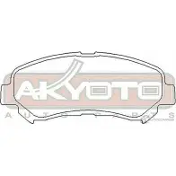 Колодки тормозные дисковые передние AKYOTO 1420571051 'AKD-JD00A T 3595 H2QBA - Изображение 2