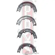Колодки тормозные барабанные задние AKYOTO 'AKS-6704 KBTG1 9 FF2CJ2 1420570965 - Изображение 1
