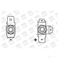 Щетки генератора, с регулятором BERU ger011 0190005011 GER 011 116710 - Изображение 2