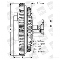 Вискомуфта BERU 117662 0720002117 lk117 0 720 002 117 - Изображение 3