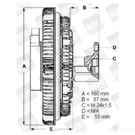 Вискомуфта BERU 117598 0720002010 lk010 0 720 002 010 - Изображение 3