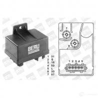 Реле свечей накаливания BERU 116983 GR034 0 201 010 034 0201010034 - Изображение 5