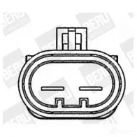 Вентилятор радиатора BERU 117527 le706 0720004706 0 720 004 706 - Изображение 3