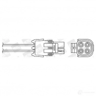 Лямбда зонд, кислородный датчик BERU 0824010118 OZH 096 ozh096 Renault Laguna (K56) 1 Универсал 3.0 (K56R. K565) 167 л.с. 1996 – 2001