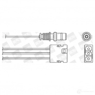 Лямбда зонд, кислородный датчик BERU ozh041 0824010043 118026 OZH 041