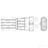 Лямбда зонд, кислородный датчик BERU 118040 OZH 056 ozh056 0824010061 - Изображение 3