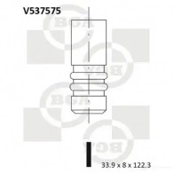 Впускной клапан BGA Z2WM 47I Peugeot 406 1 (8B, E, C) 1995 – 2005 V537575