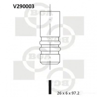 Выпускной клапан BGA Opel Astra (G) 2 Седан 2.0 DI (F69) 82 л.с. 1998 – 2005 V290003 CWYK6 R8