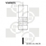 Выпускной клапан BGA 3190032 T7ET J3 V165071