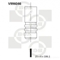 Выпускной клапан BGA 3190464 V996046 RQ2F D