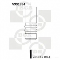 Выпускной клапан BGA J7YXN 0 3190351 V991934