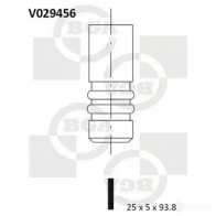Выпускной клапан BGA 3189697 8D YKI1 V029456 - Изображение 5
