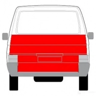 Обшивка двери BLIC Volkswagen Transporter (T4) 4 1990 – 2003 6508-04-9558721P T30 22X