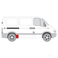 Подкрылок BLIC 3513238 6504-03-5088582P 0 PUD03Y - Изображение 3