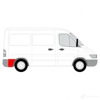 Подкрылок BLIC 5902510433802 A0FQI I 6504-03-3546602P 3513111 - Изображение 3