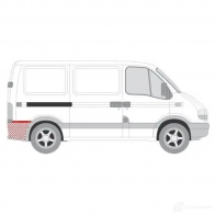 Подкрылок BLIC 6504-03-5088588P 3513244 JH LT79 - Изображение 3