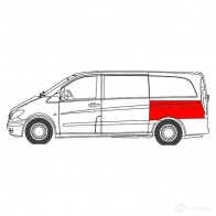 Подкрылок BLIC 6504-03-3542593P JB 566 1420433449 - Изображение 3