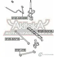 Сайлентблок ASVA 9EK MXH 0101-018 1269678099 - Изображение 2