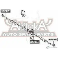 Сайлентблок ASVA HV TKDV 0101-032 1269678215 - Изображение 2