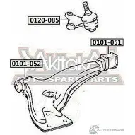 Сайлентблок ASVA 1269678381 MJRF X3 0101-051 - Изображение 2